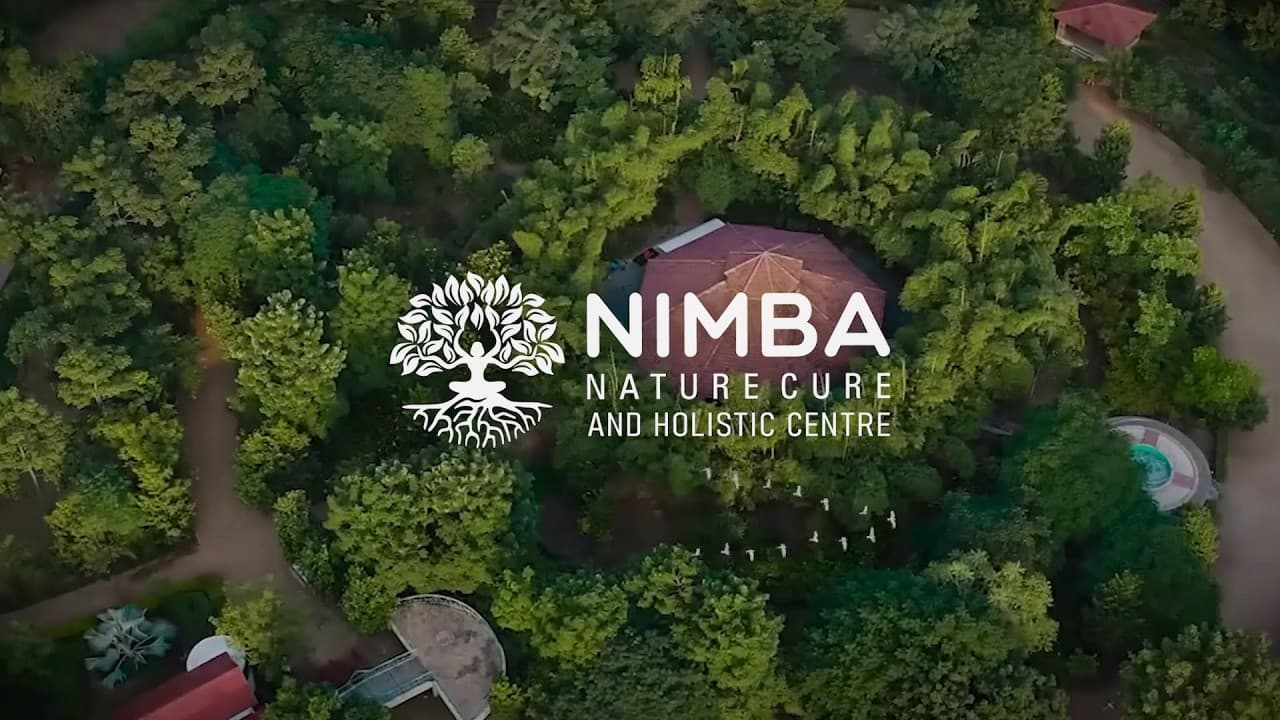 Still from “Nimba Nature Cure Gujarat | 32-Acre Holistic Healing Retreat Near Ahmedabad & Mehsana”, Nimba Nature Cure and Holistic Healthcare Centre’s own video