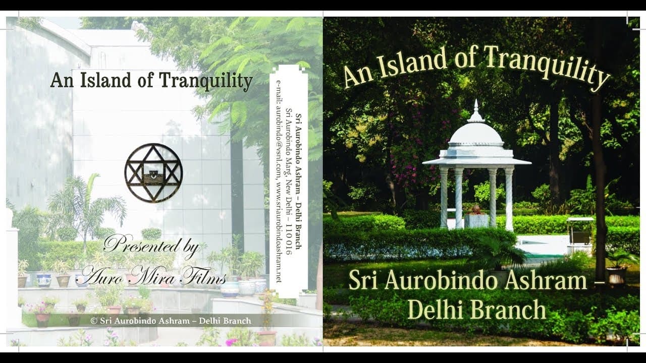 Still from “An Island of Tranquility || Sri Aurobindo Ashram Delhi Branch”, Sri Aurobindo Ashram Delhi Branch’s own video