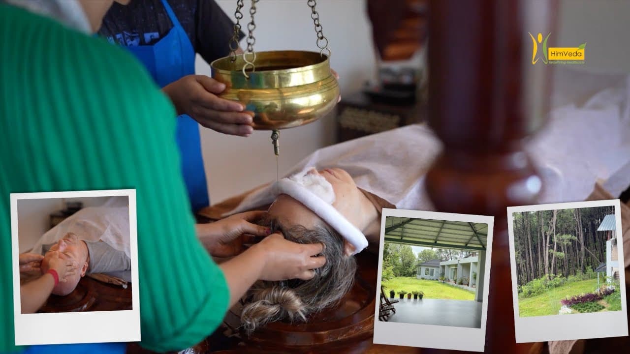 Still from “HimVeda | An Ayurvedic Treatment Centre In The Himalayas | Dharamshala |”, HimVeda’s own video