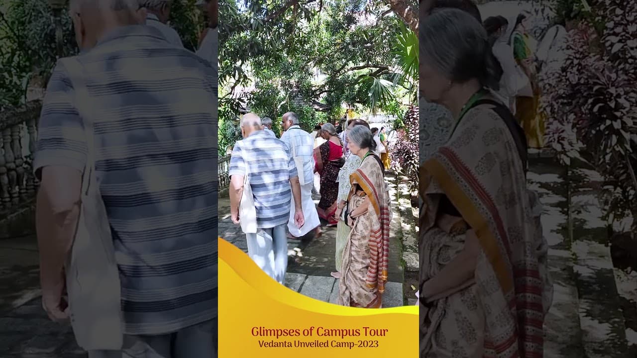 Still from “Glimpses of Campus Tour | Vedanta Unveiled Camp-2023”, Chinfo Channel’s own video