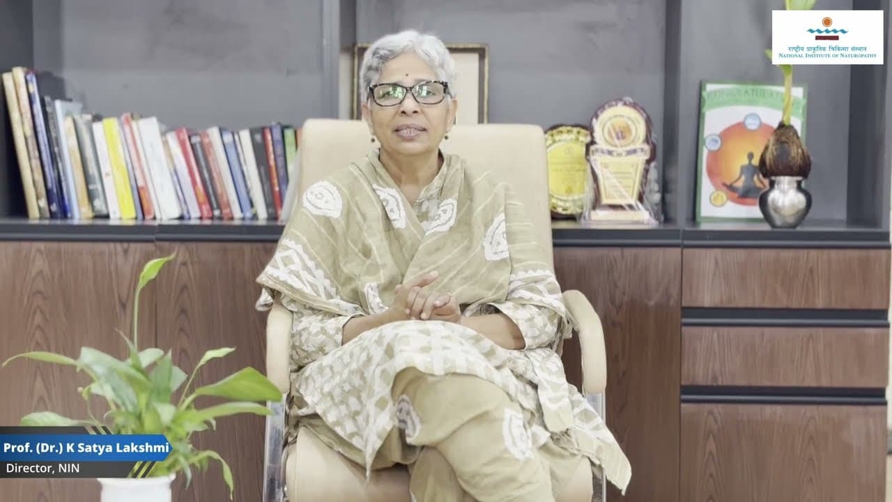 Still from “The Journey of National institute of Naturopathy, Pune”, National Institute of Naturopathy, Pune’s own video