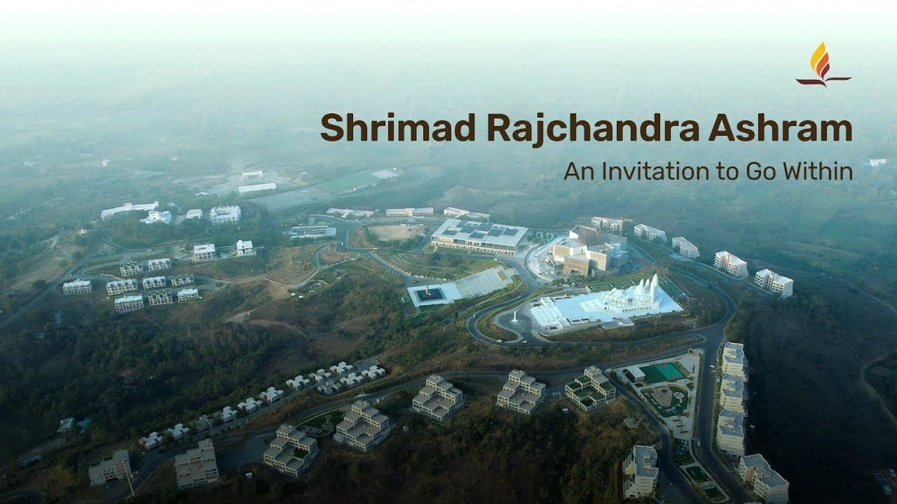 Still from “Shrimad Rajchandra Ashram Dharampur | An Invitation to Go Within”, Shrimad Rajchandra Mission Dharampur’s own video
