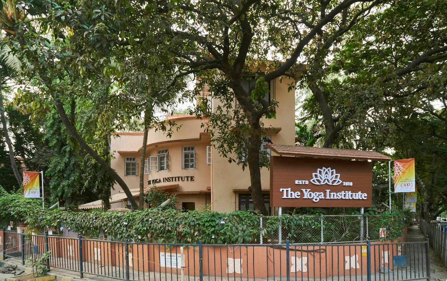 The Yoga Institute campus at Santacruz, Mumbai