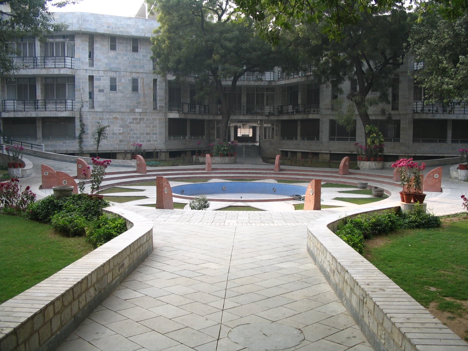 The Sri Aurobindo Ashram campus in New Delhi