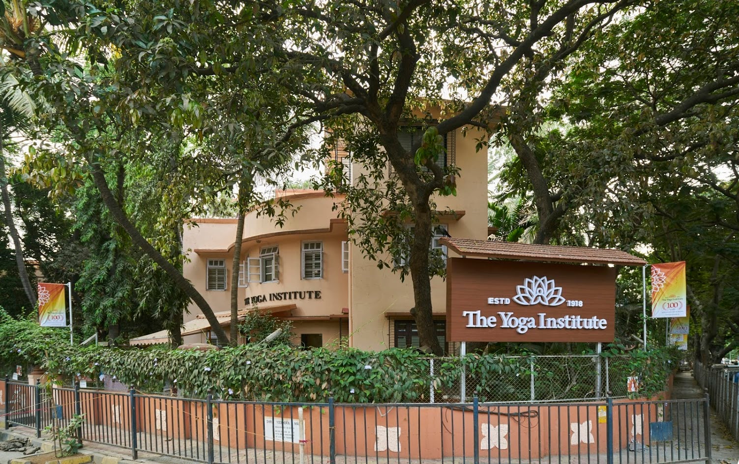 The Yoga Institute campus at Santacruz, Mumbai
