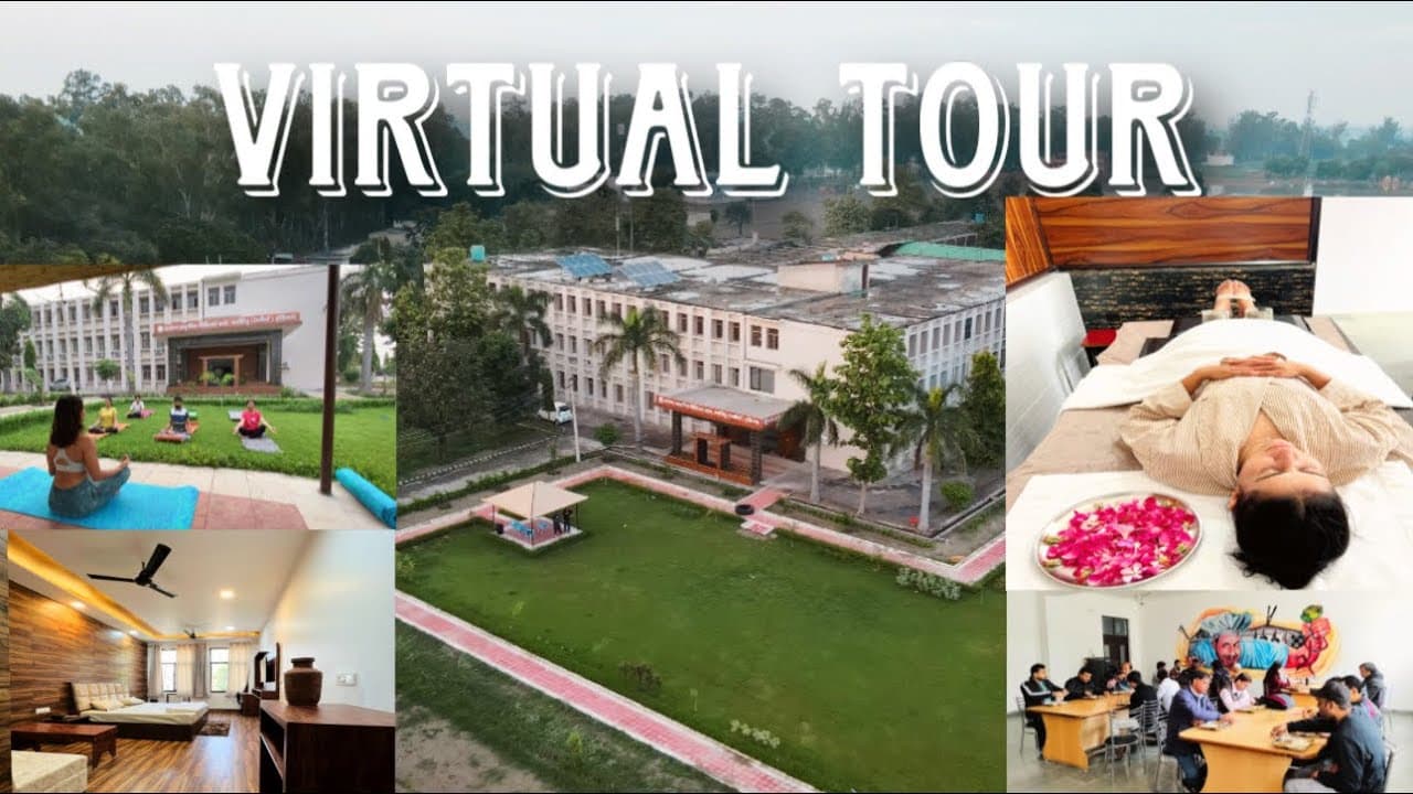 Still from “Virtual Tour Of Aarogya Naturopathy Village :-#naturopathycenter #naturopathy”, Aarogya Naturopathy Village’s own video